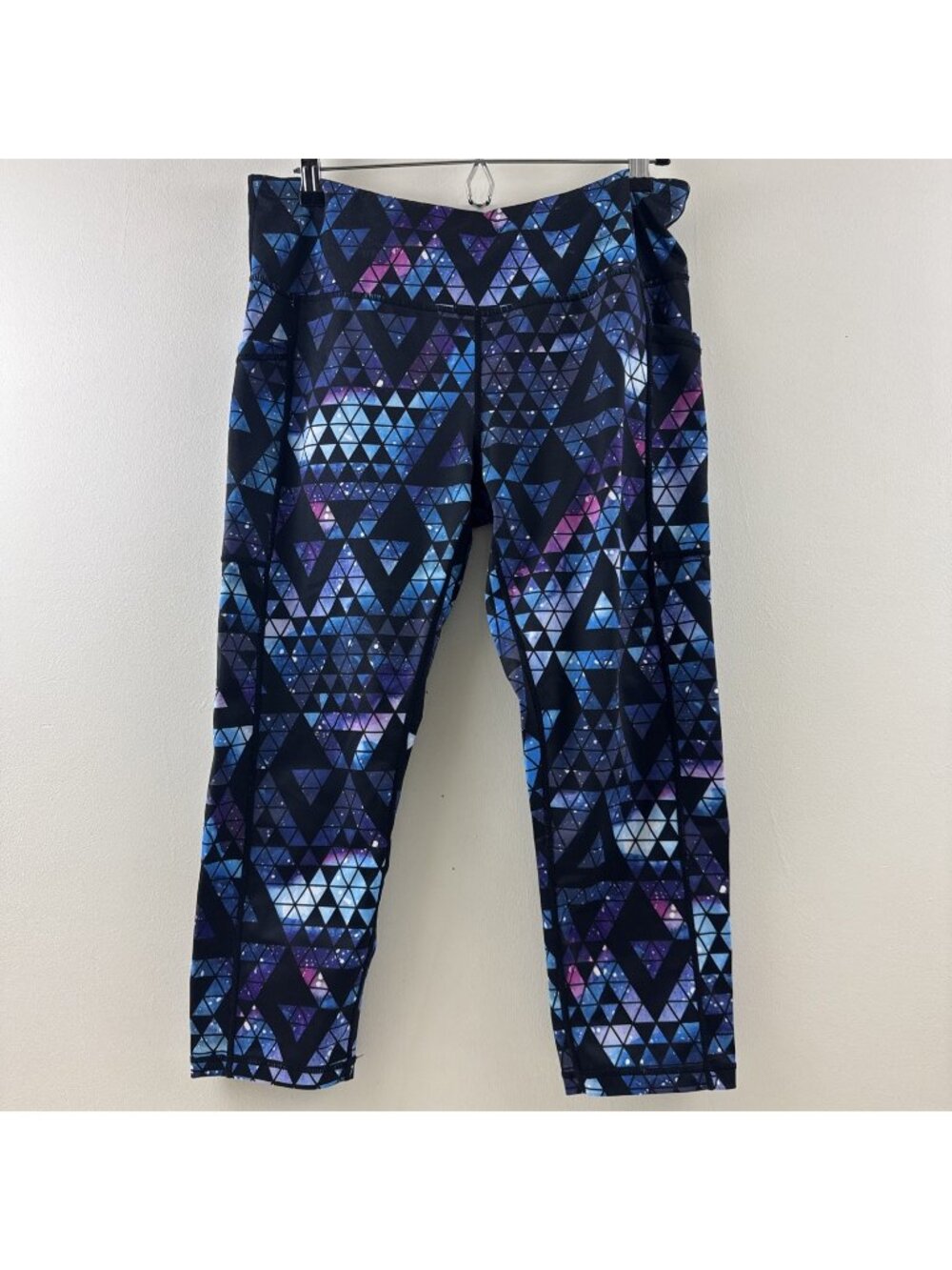 Constantly Varied Gear Leggings Geo Space Galaxy XL Cropped Pockets Capri
